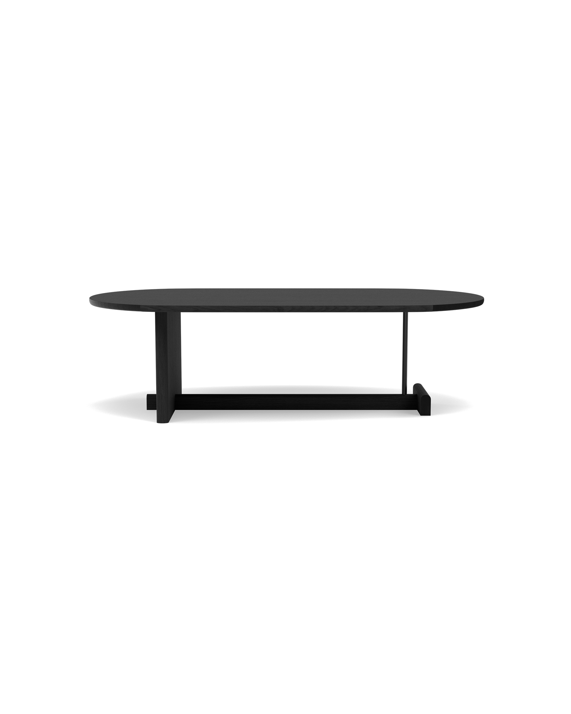 Koku Coffee Table Oval, Low by Fogia